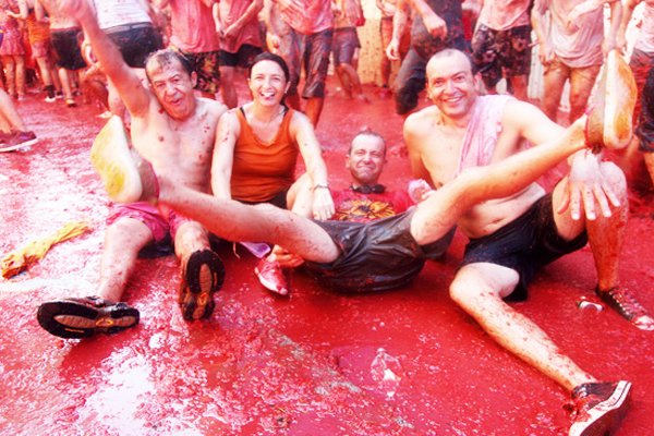 Tomatina Food Fight